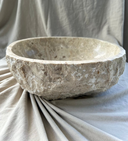 Beige Oval Sink
