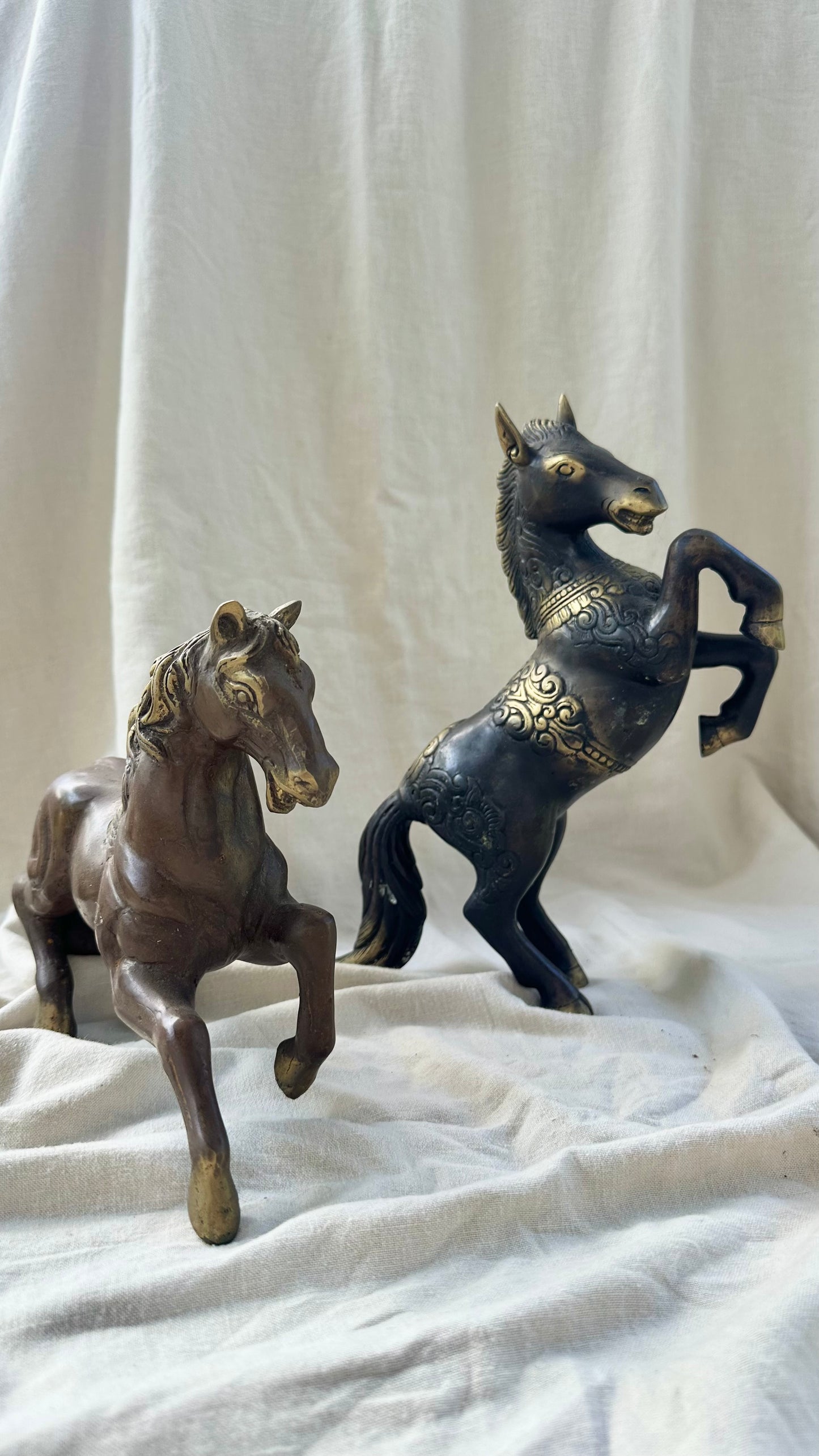 Handcrafted Bronze Horse Figurine