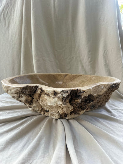 Onyx Handcrafted Asymmetric Sink