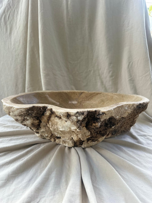 Onyx Handcrafted Asymmetric Sink