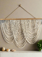 Handcrafted Coastal Seashell Wall Hanging