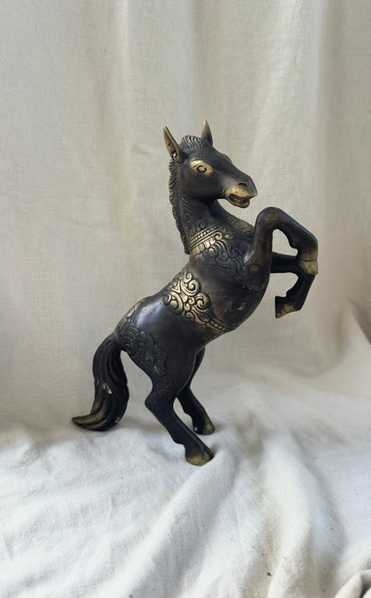 Handcrafted Bronze Horse Figurine