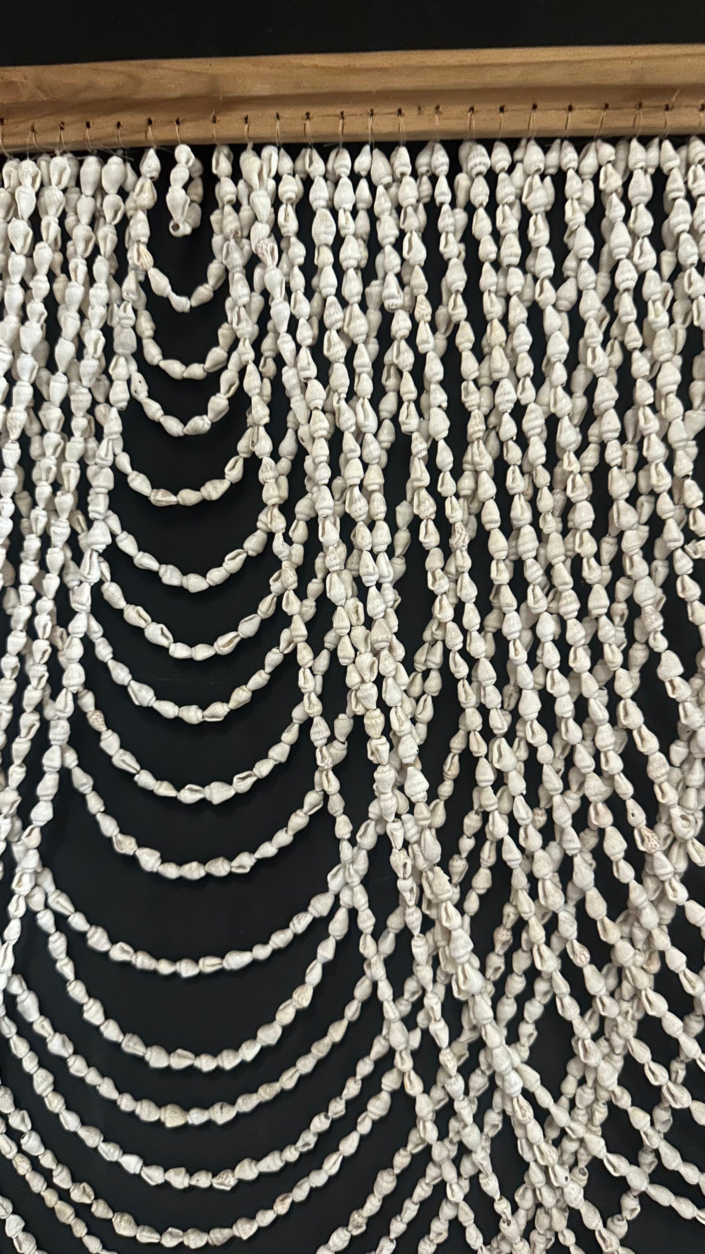 Handcrafted Coastal Seashell Wall Hanging