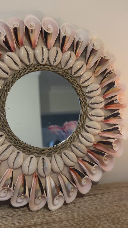 Seashell Mirror