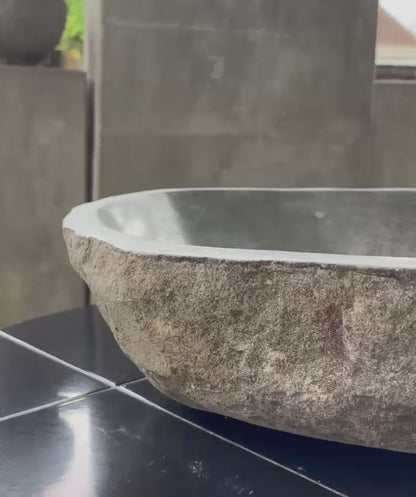 River Stone Countertop Sink